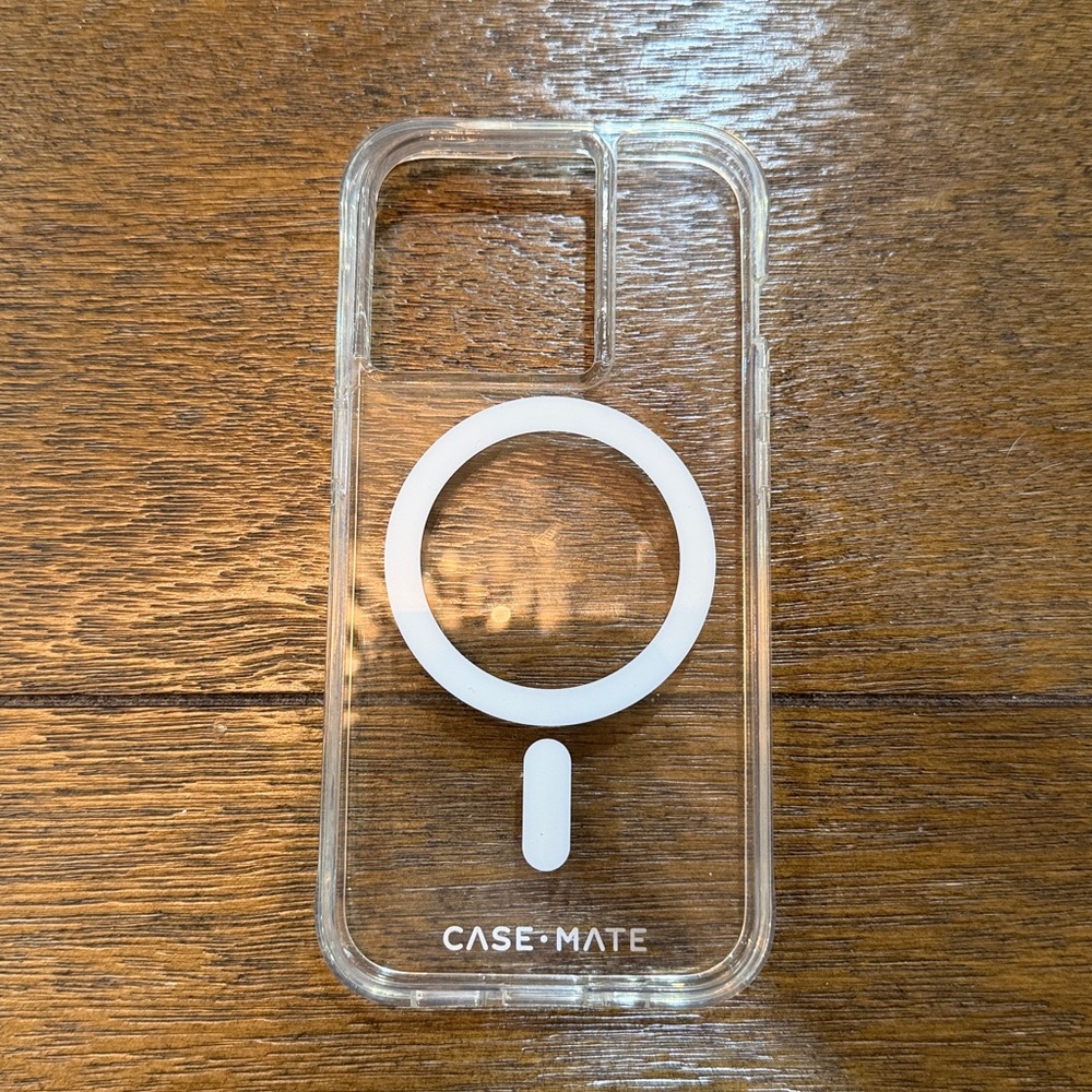 case-mate Tough Clear MagSafe Phone Case for iPhone 15 Pro
